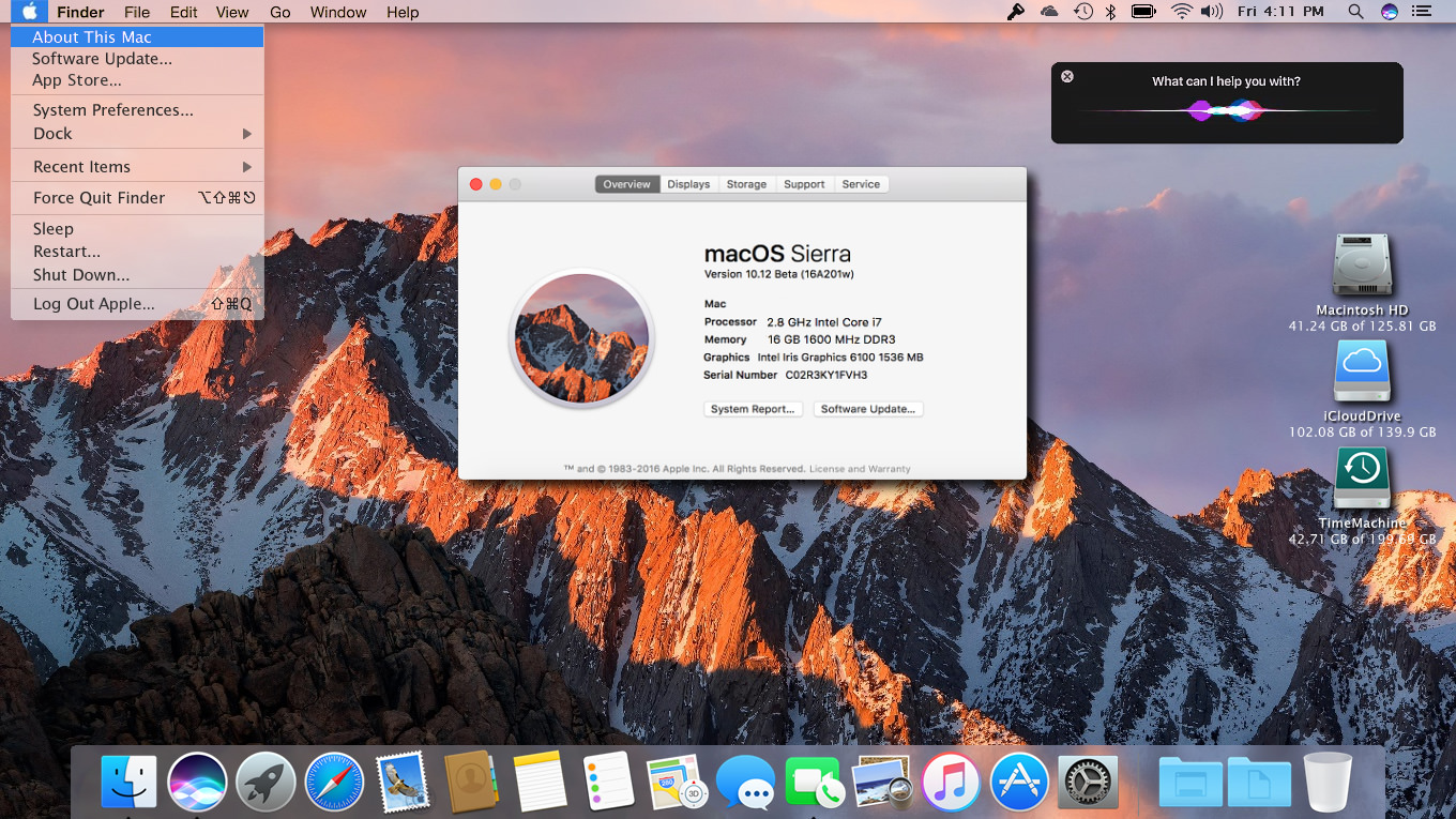 Macos sierra download for pc